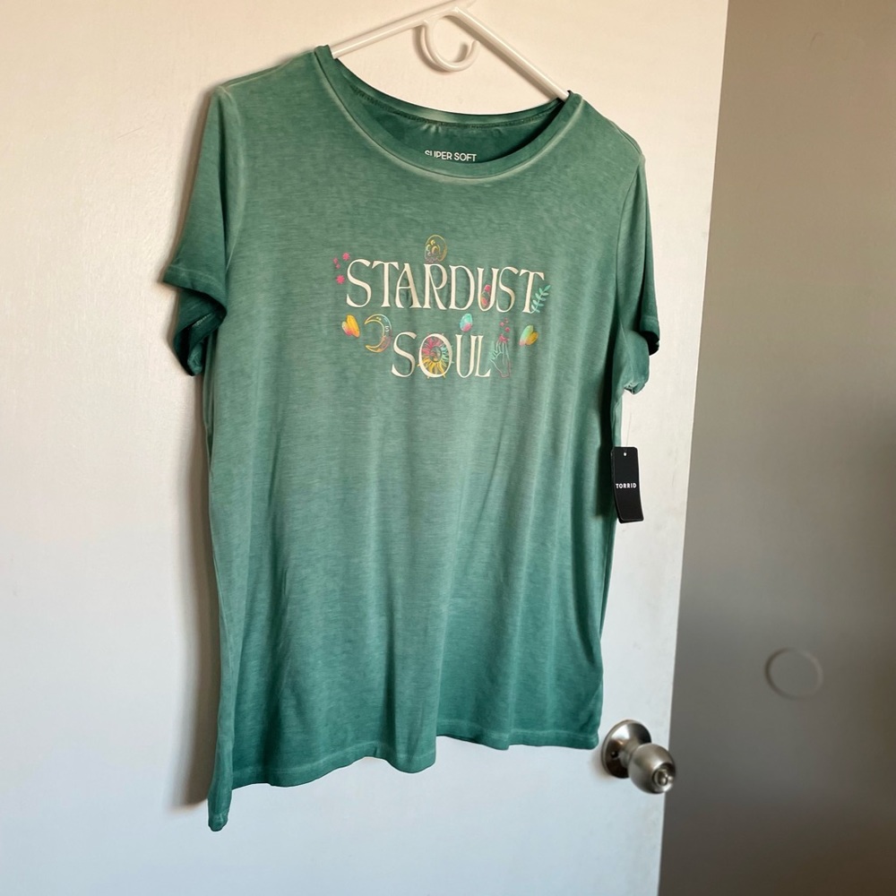 Torrid Lightweight “Stardust” T-Shirt - Size M - Picture 2 of 14